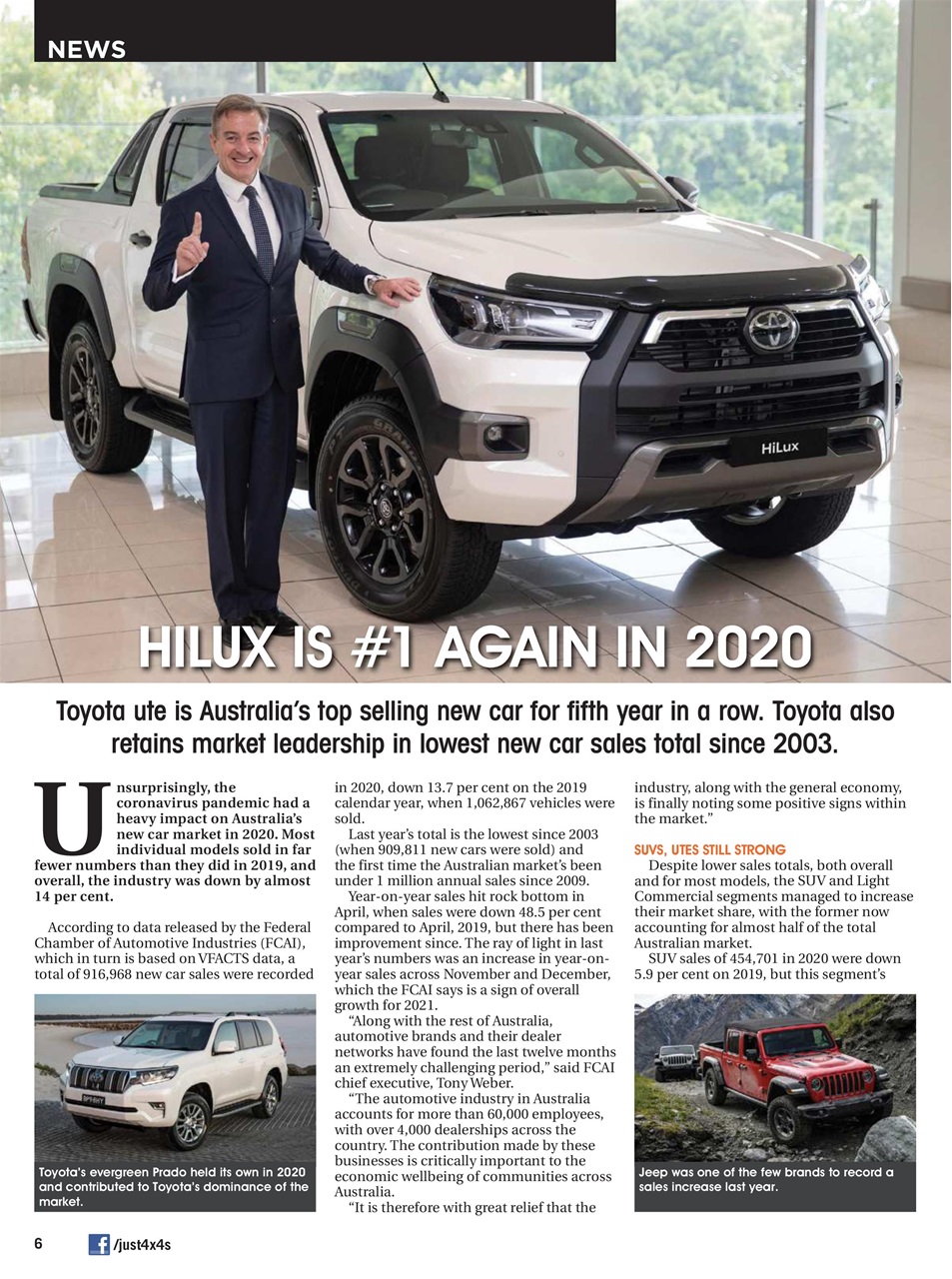 JUST 4X4S Preview Pages