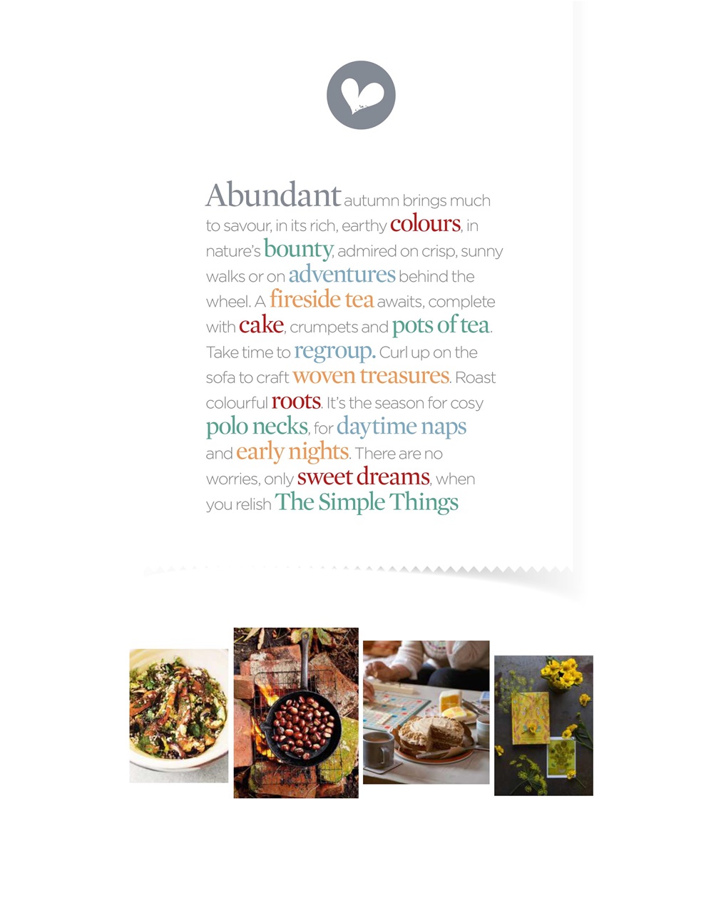 The Simple Things Preview Pages