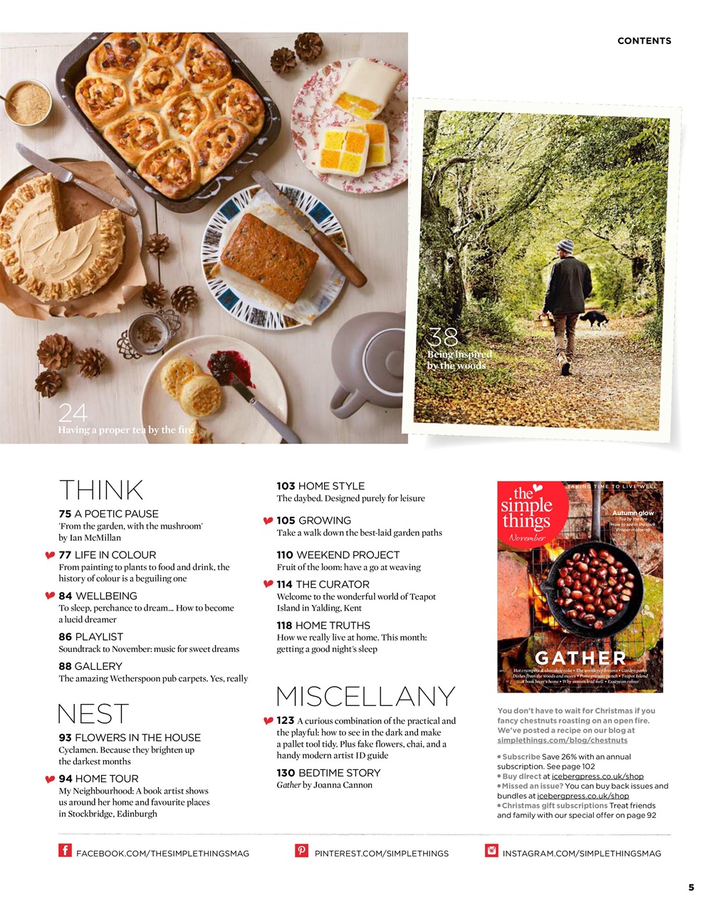 The Simple Things Preview Pages