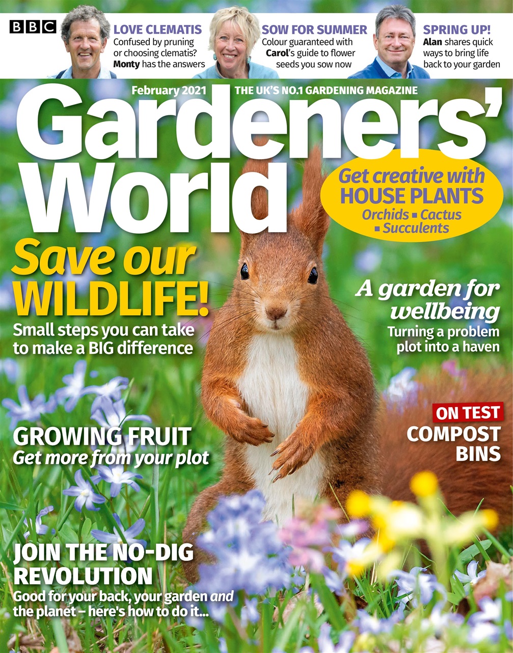 BBC Gardeners’ World Magazine Preview Pages