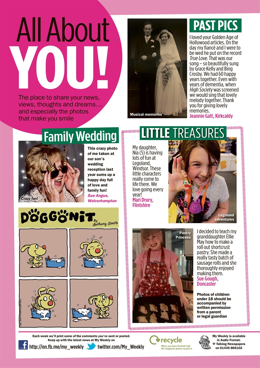 My Weekly Preview Pages