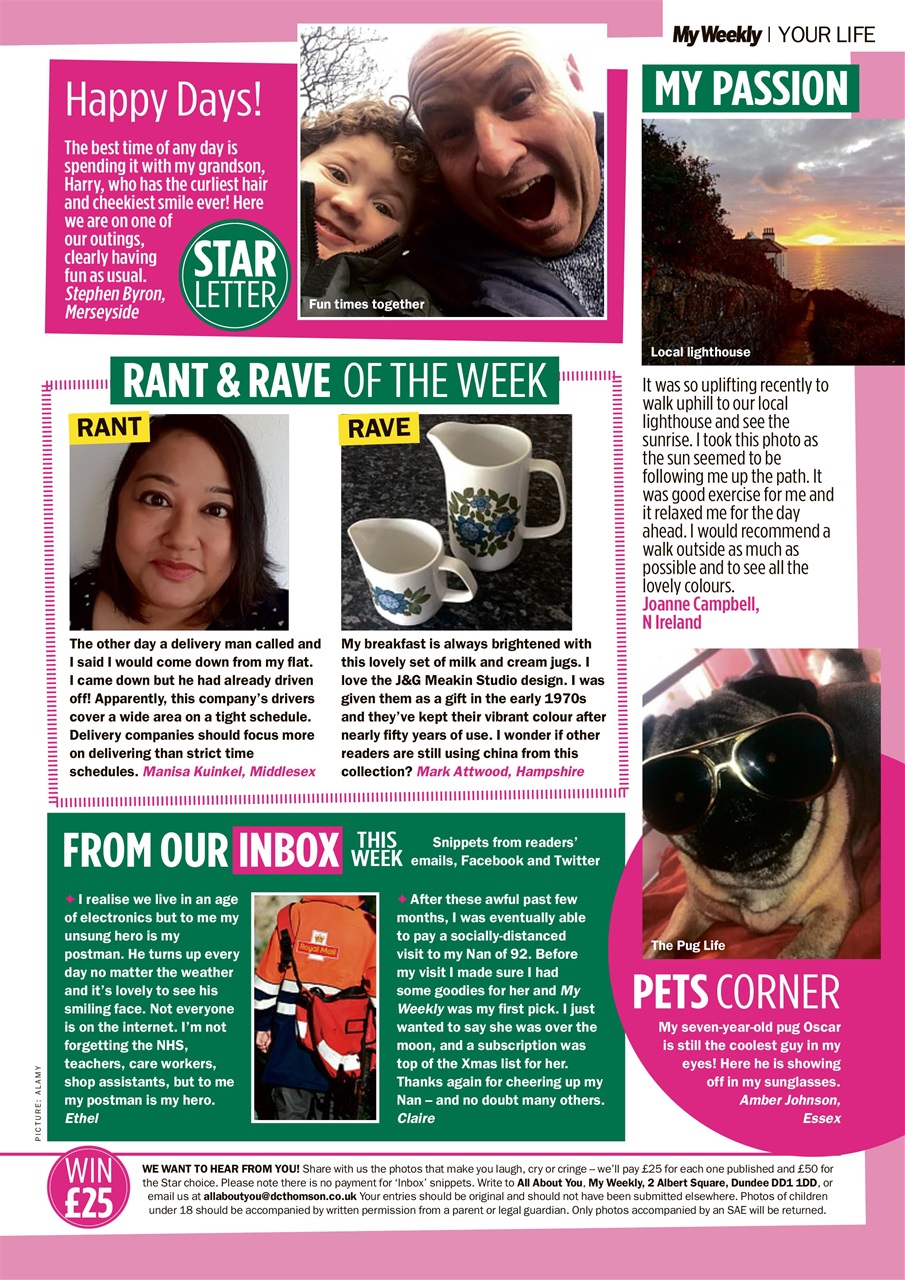 My Weekly Preview Pages