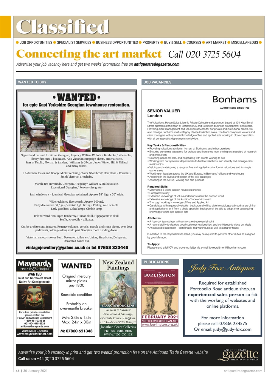 Antiques Trade Gazette Preview Pages