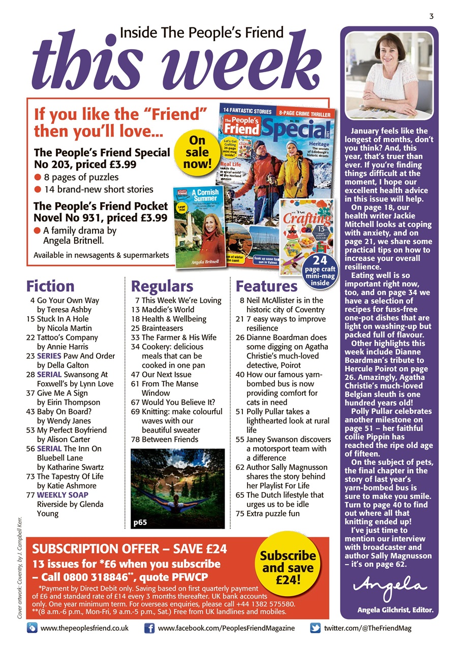 The People’s Friend Preview Pages