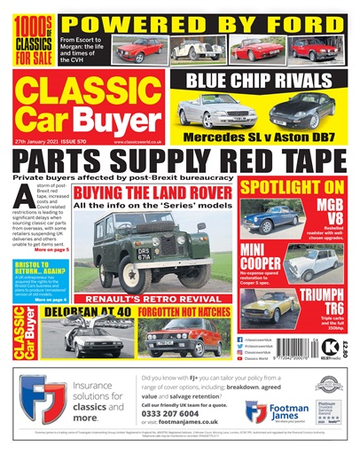 Classic Car Buyer issue 