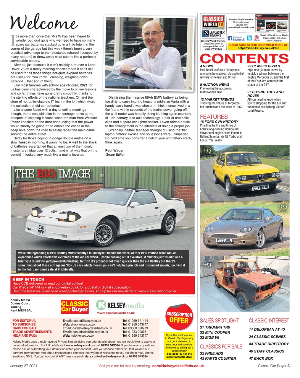 Classic Car Buyer Preview Pages