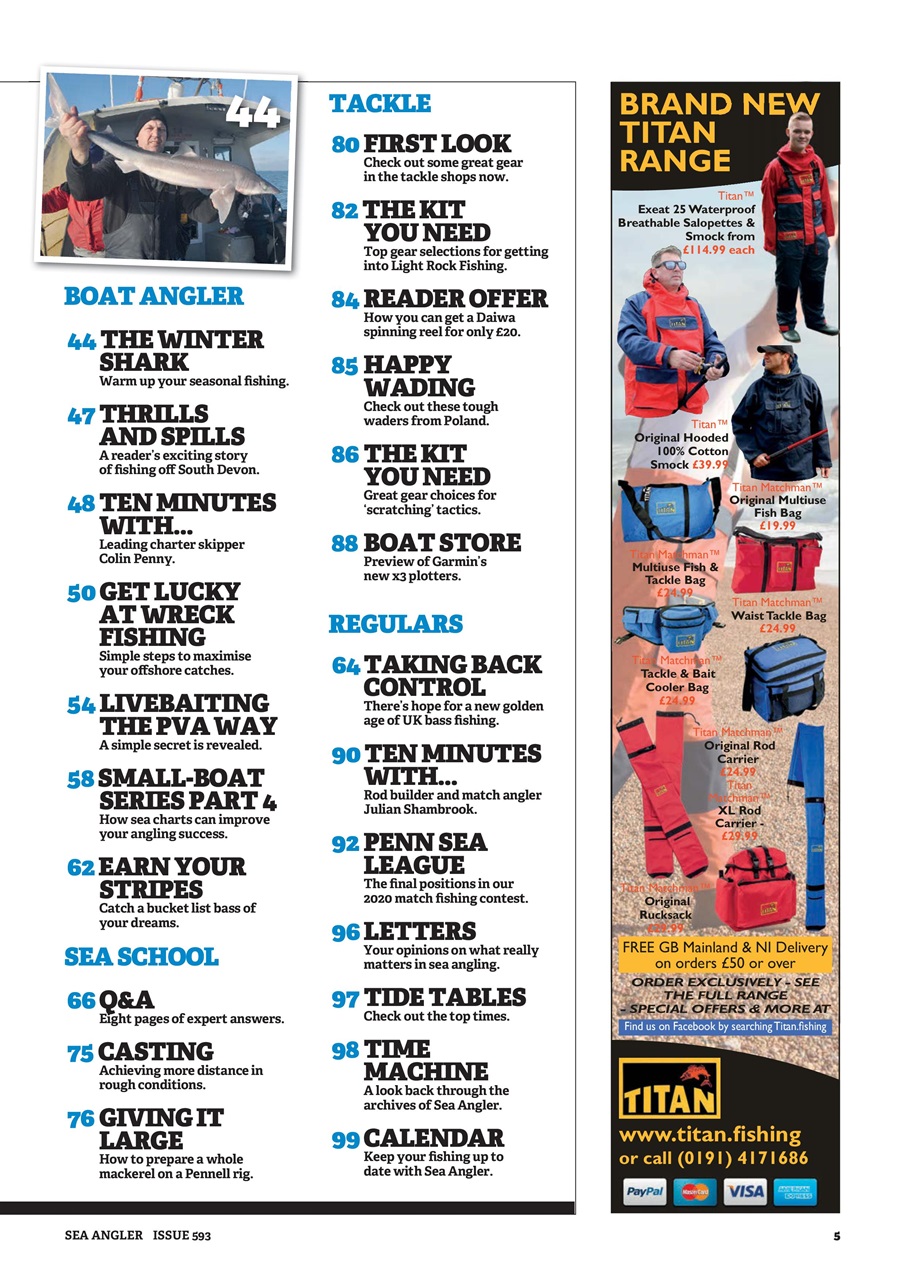 Sea Angler Preview Pages
