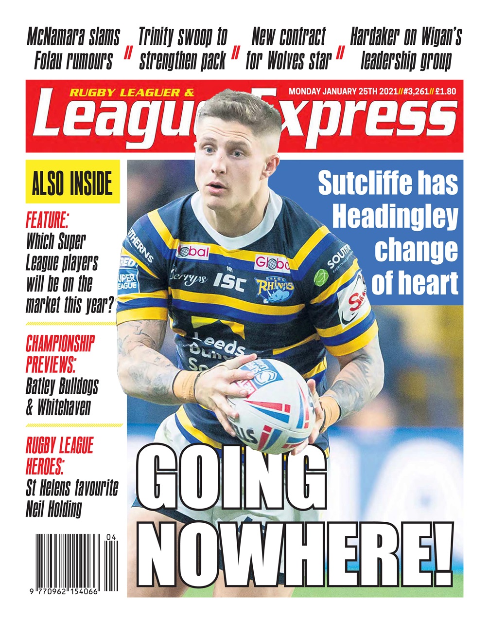 League Express Preview Pages