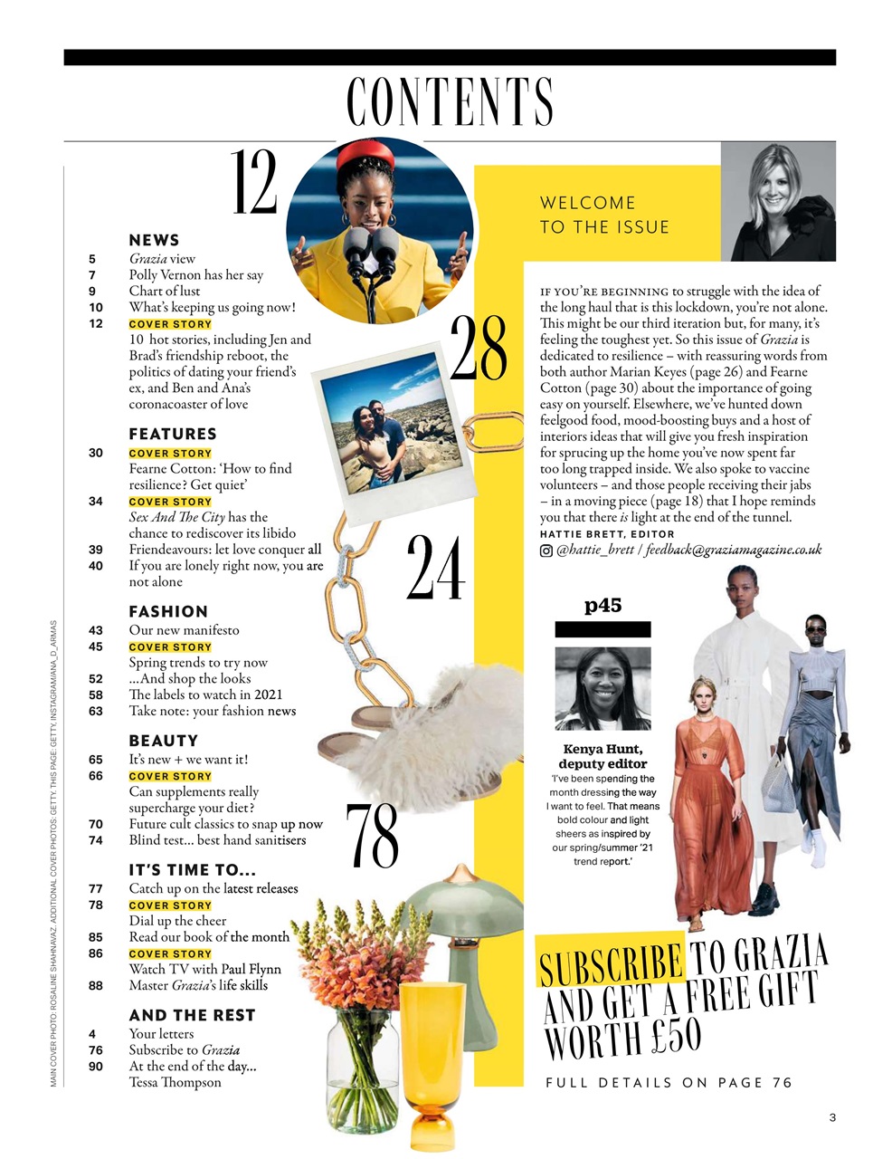 Grazia Preview Pages