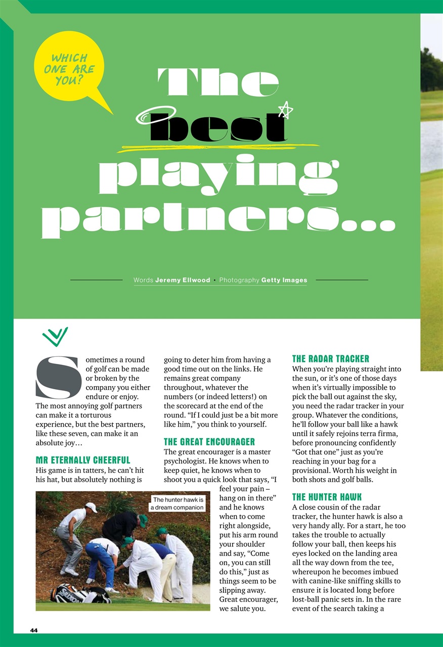 Golf Monthly Preview Pages