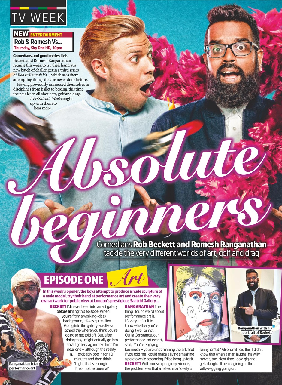 TV & Satellite Week Preview Pages