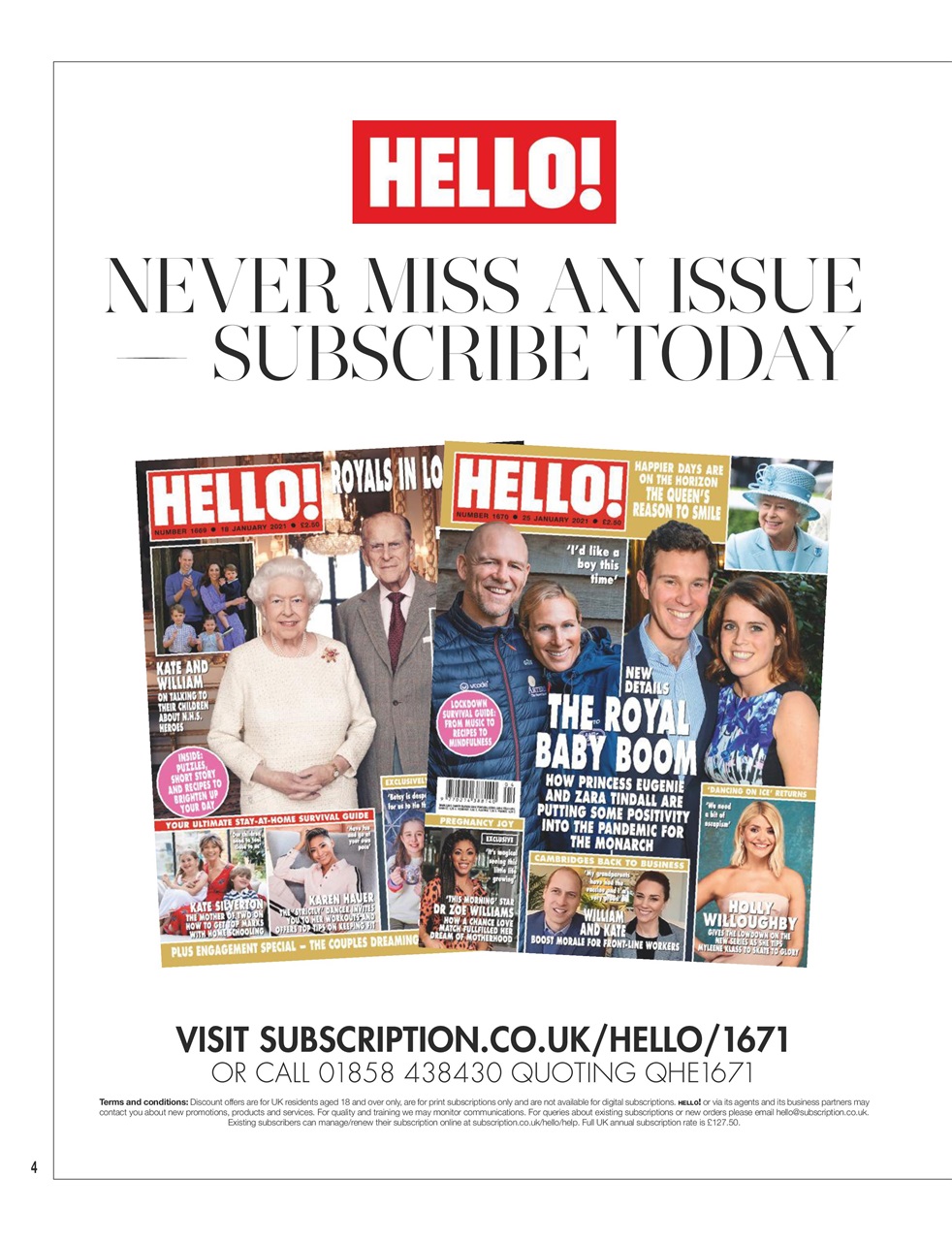 Hello! Magazine Preview Pages