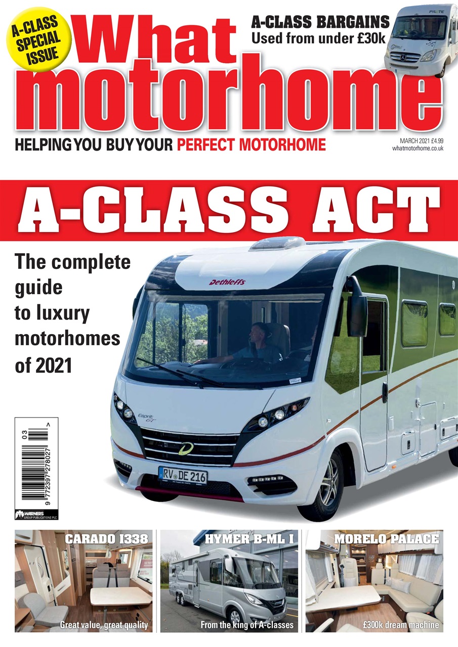 What Motorhome magazine Preview Pages
