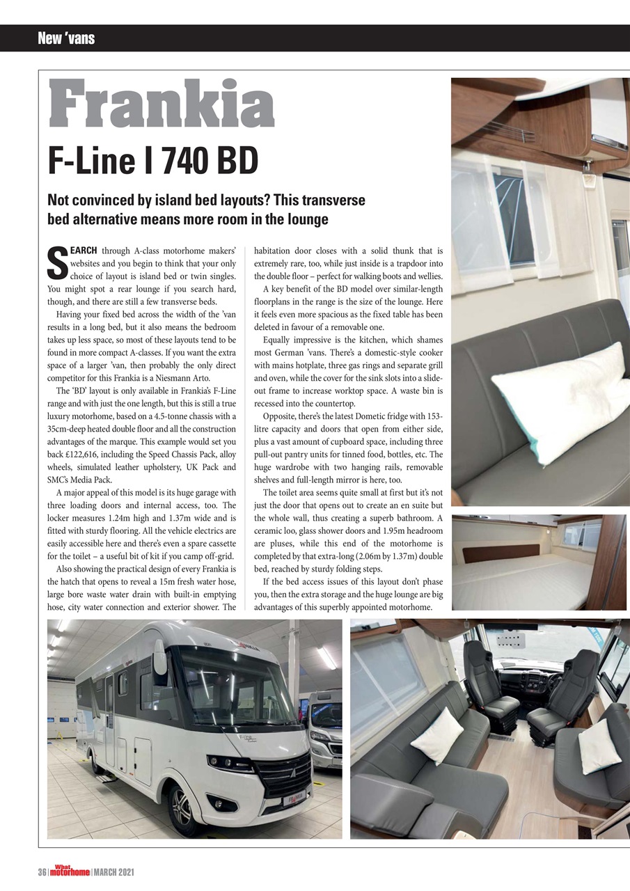 What Motorhome magazine Preview Pages