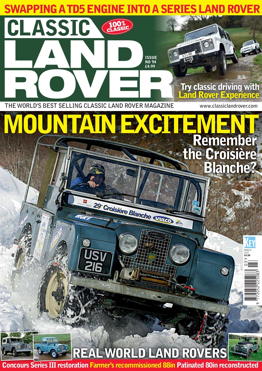 Classic Land Rover Magazine Preview Pages