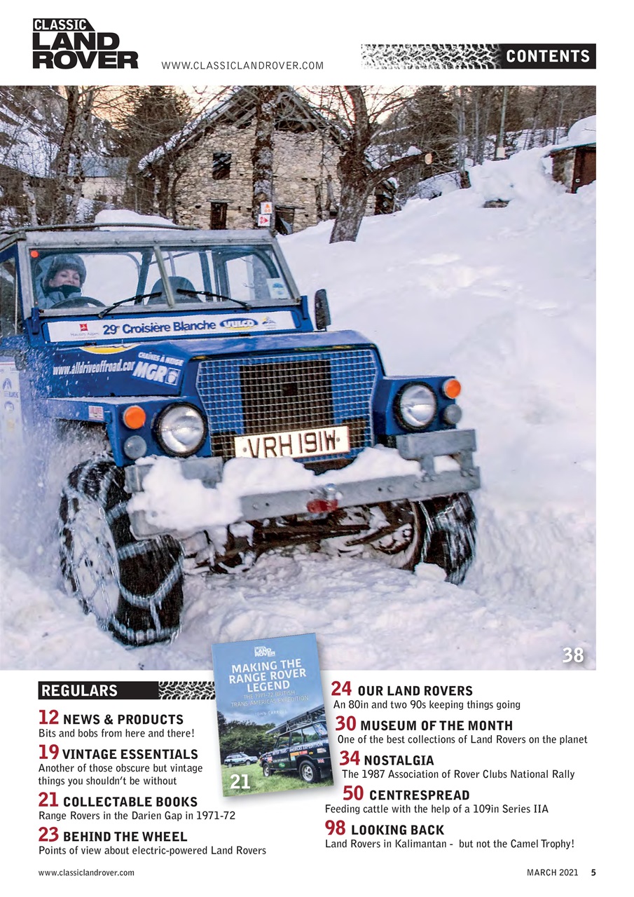 Classic Land Rover Magazine Preview Pages