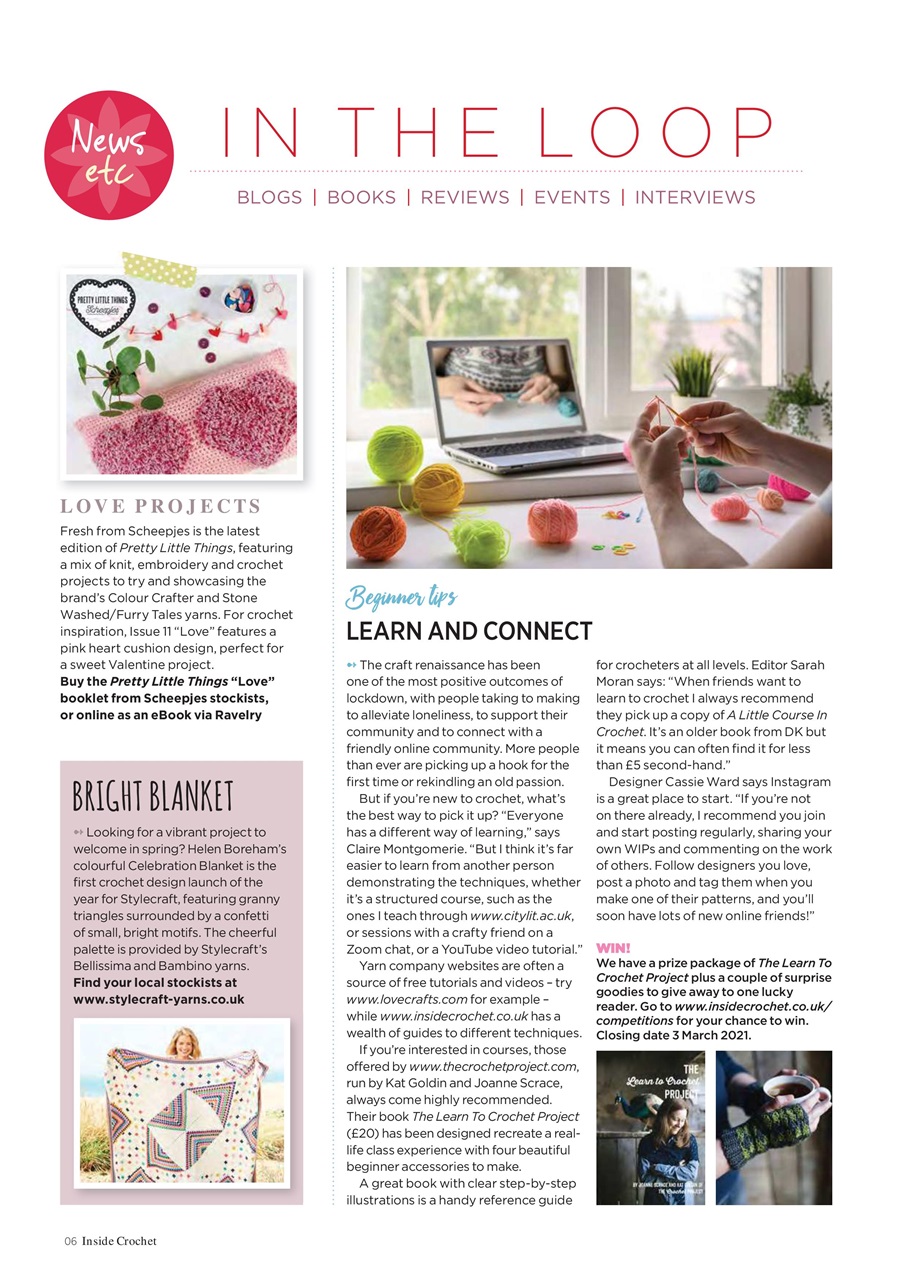 Inside Crochet Preview Pages