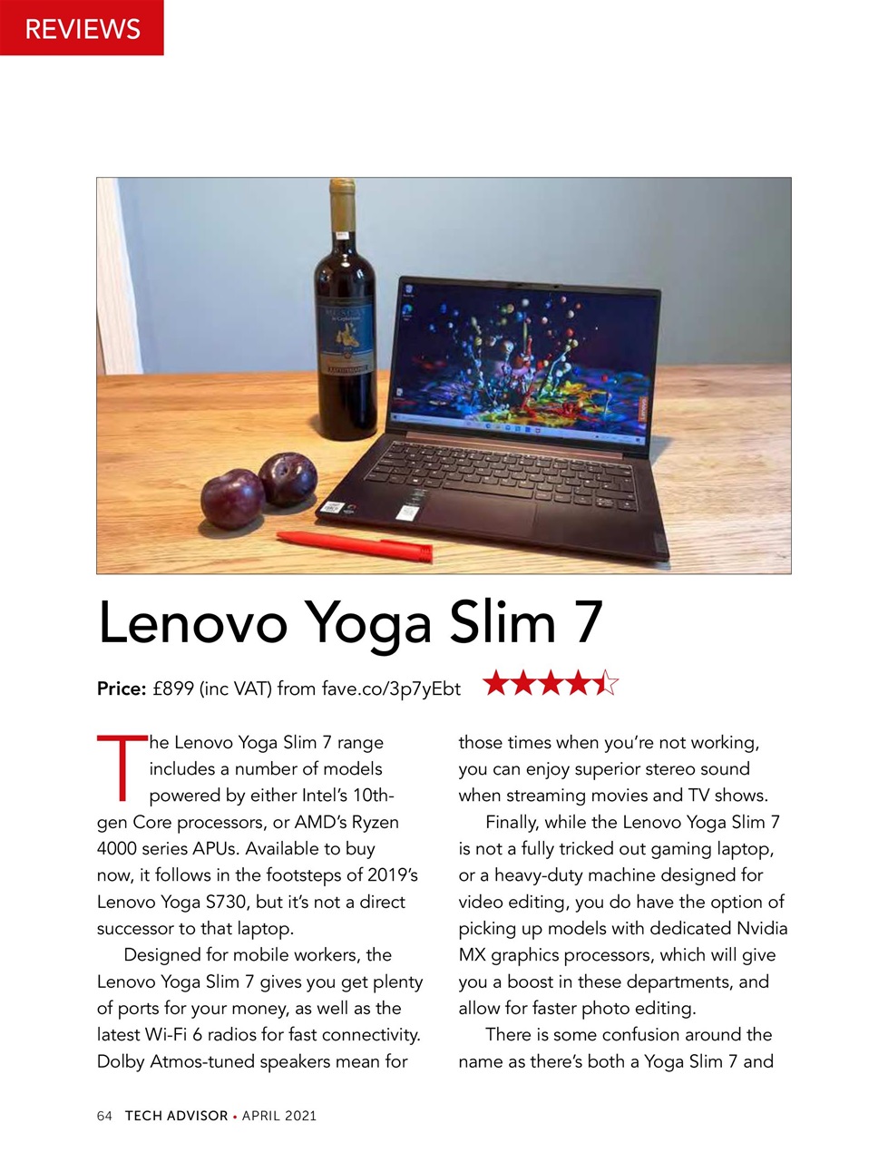 Tech Advisor Preview Pages