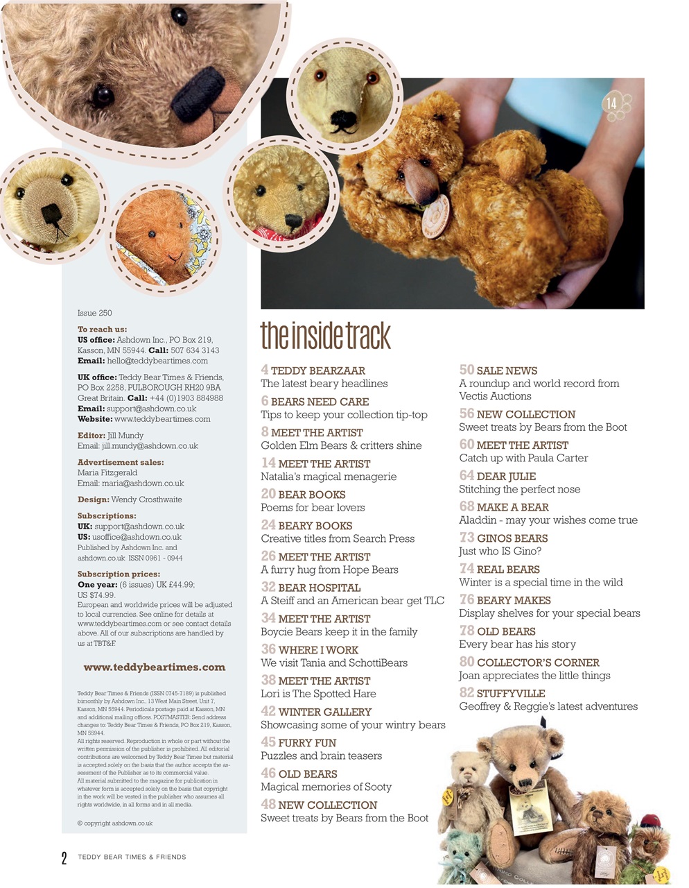 Teddy Bear Times Preview Pages