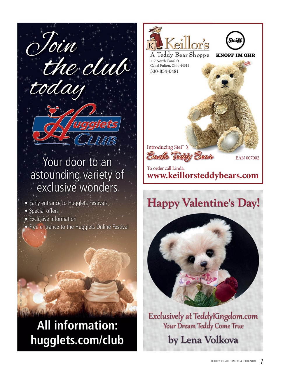 Teddy Bear Times Preview Pages