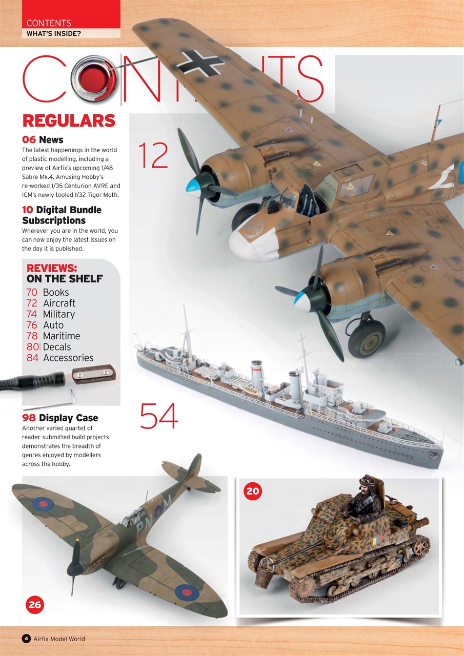 Airfix Model World Preview Pages