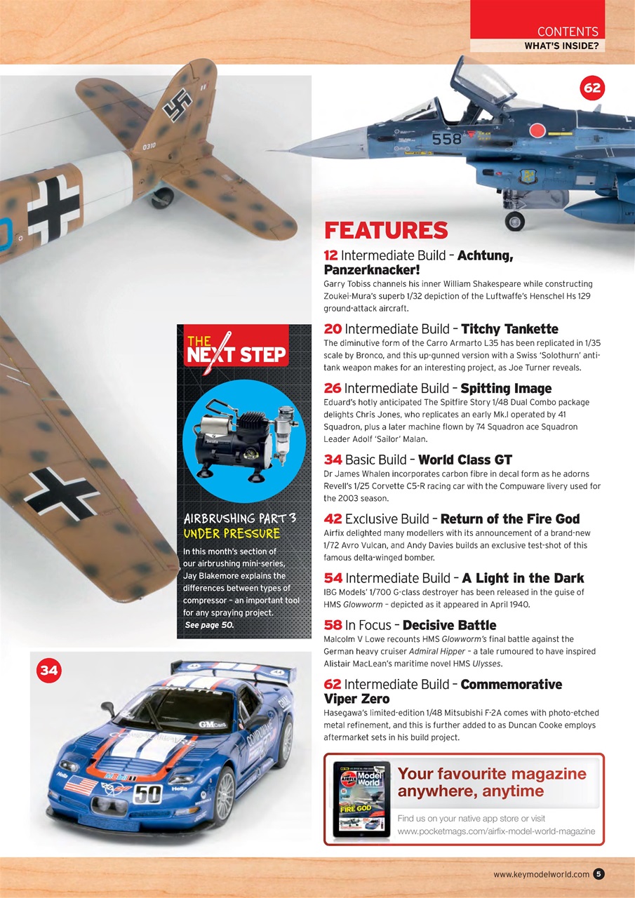 Airfix Model World Preview Pages