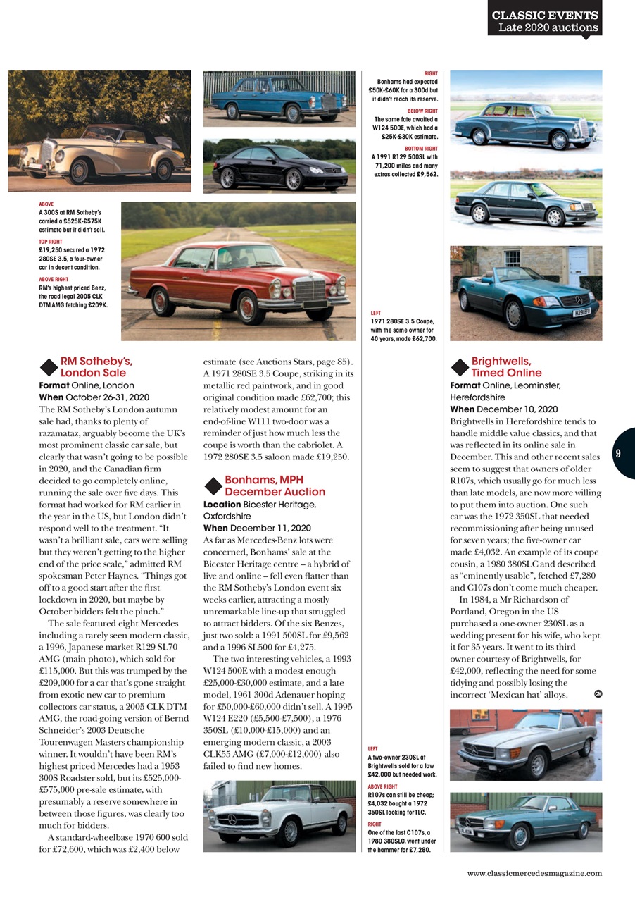 Mercedes Enthusiast Preview Pages