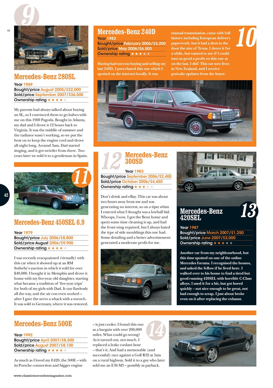 Mercedes Enthusiast Preview Pages