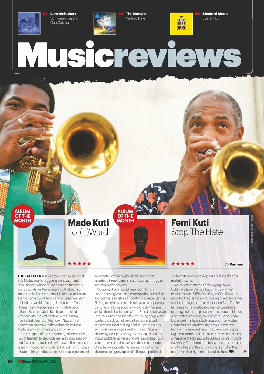 Hi-Fi Choice Preview Pages
