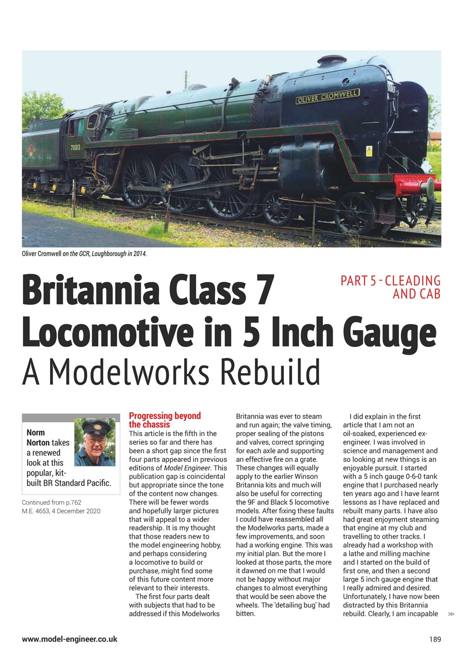 Model Engineer Preview Pages