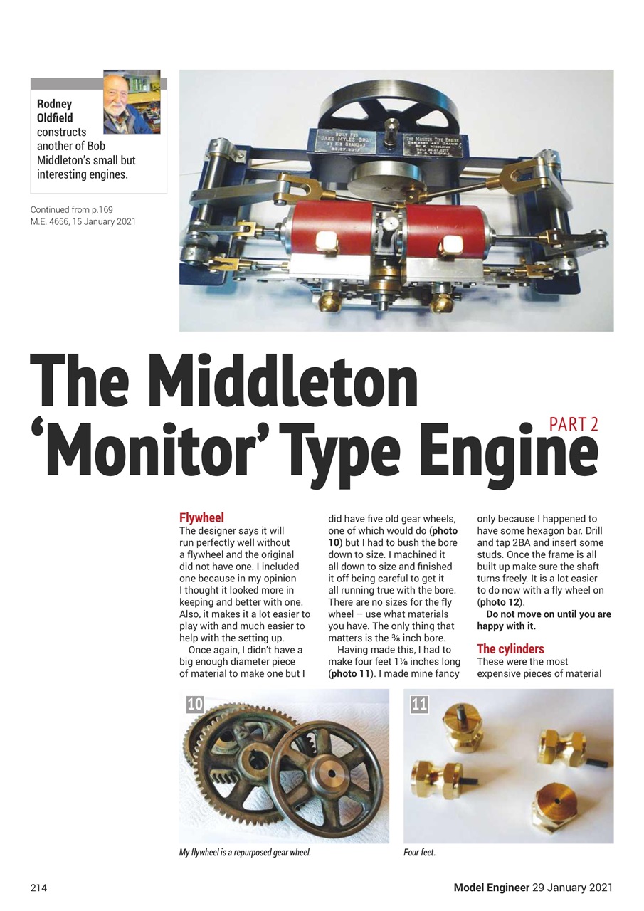 Model Engineer Preview Pages