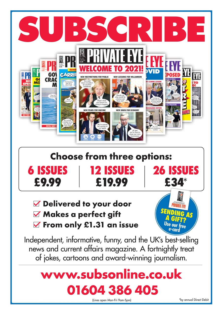 Private Eye Preview Pages