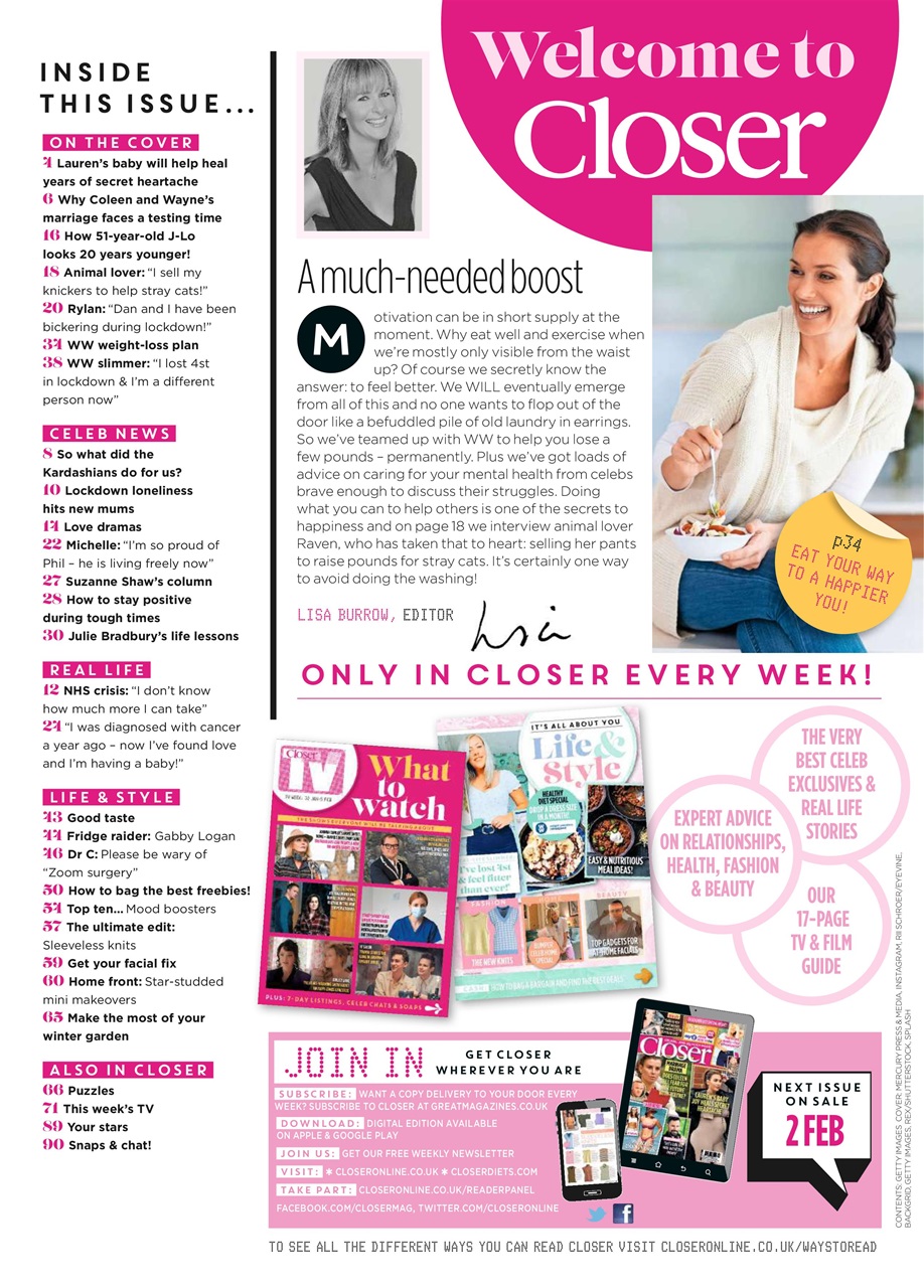 Closer Preview Pages