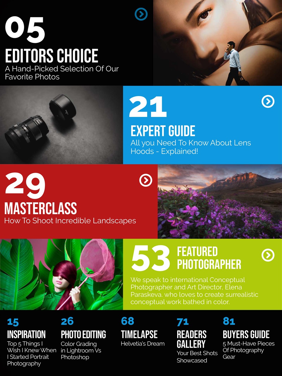 Photography Masterclass Magazine Preview Pages