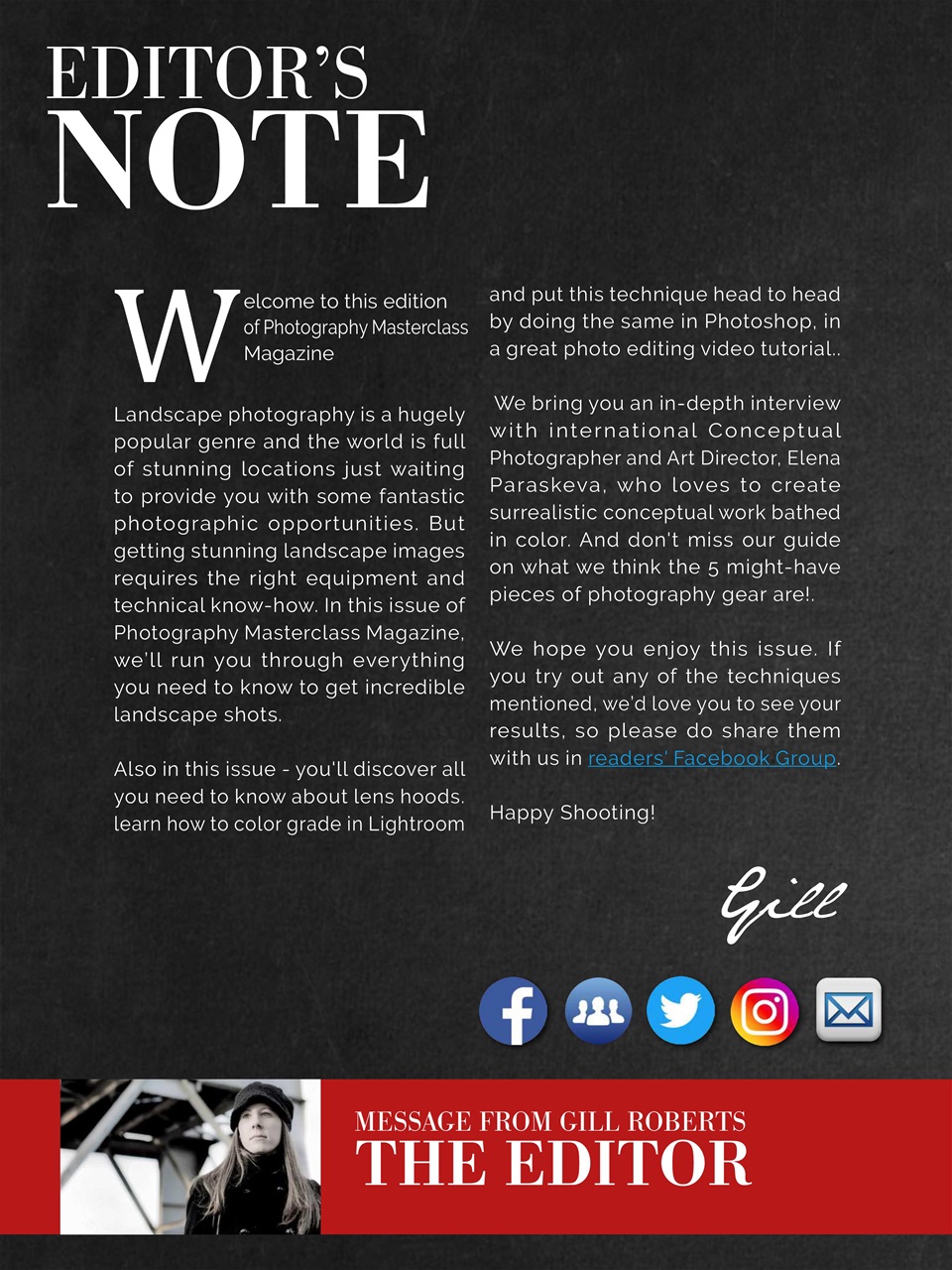 Photography Masterclass Magazine Preview Pages