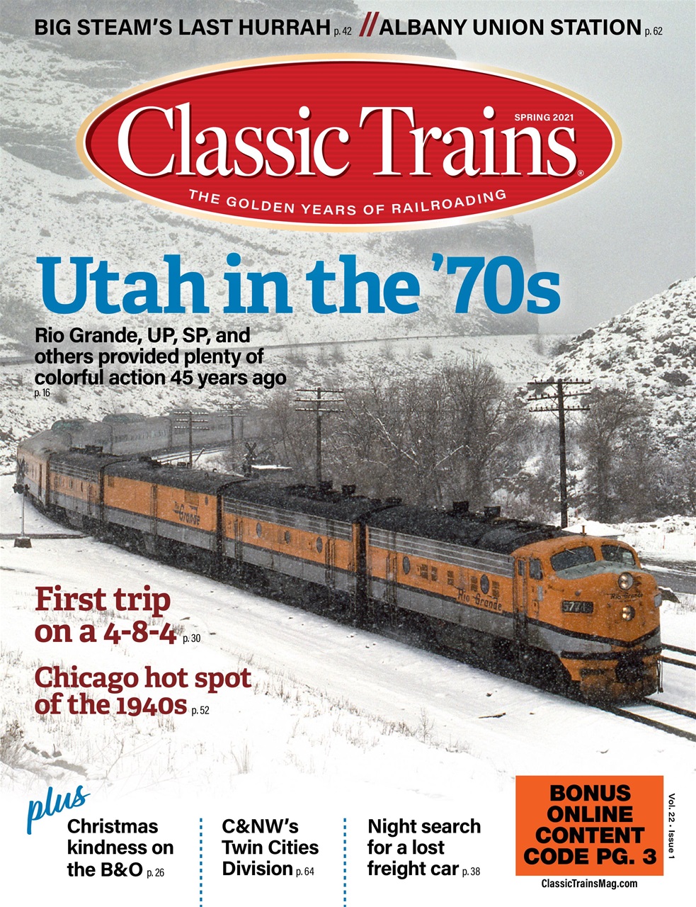 Classic Trains Preview Pages