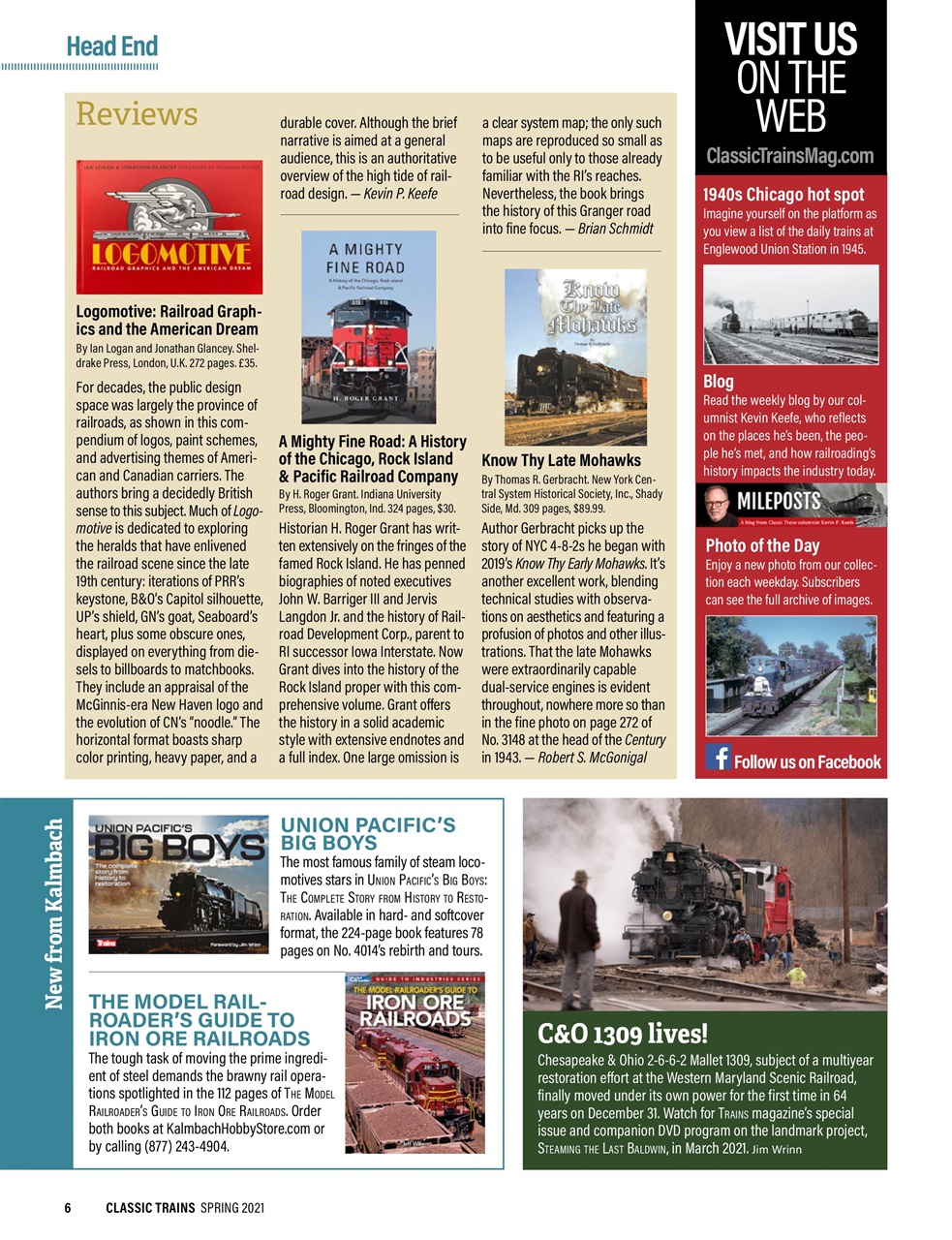 Classic Trains Preview Pages