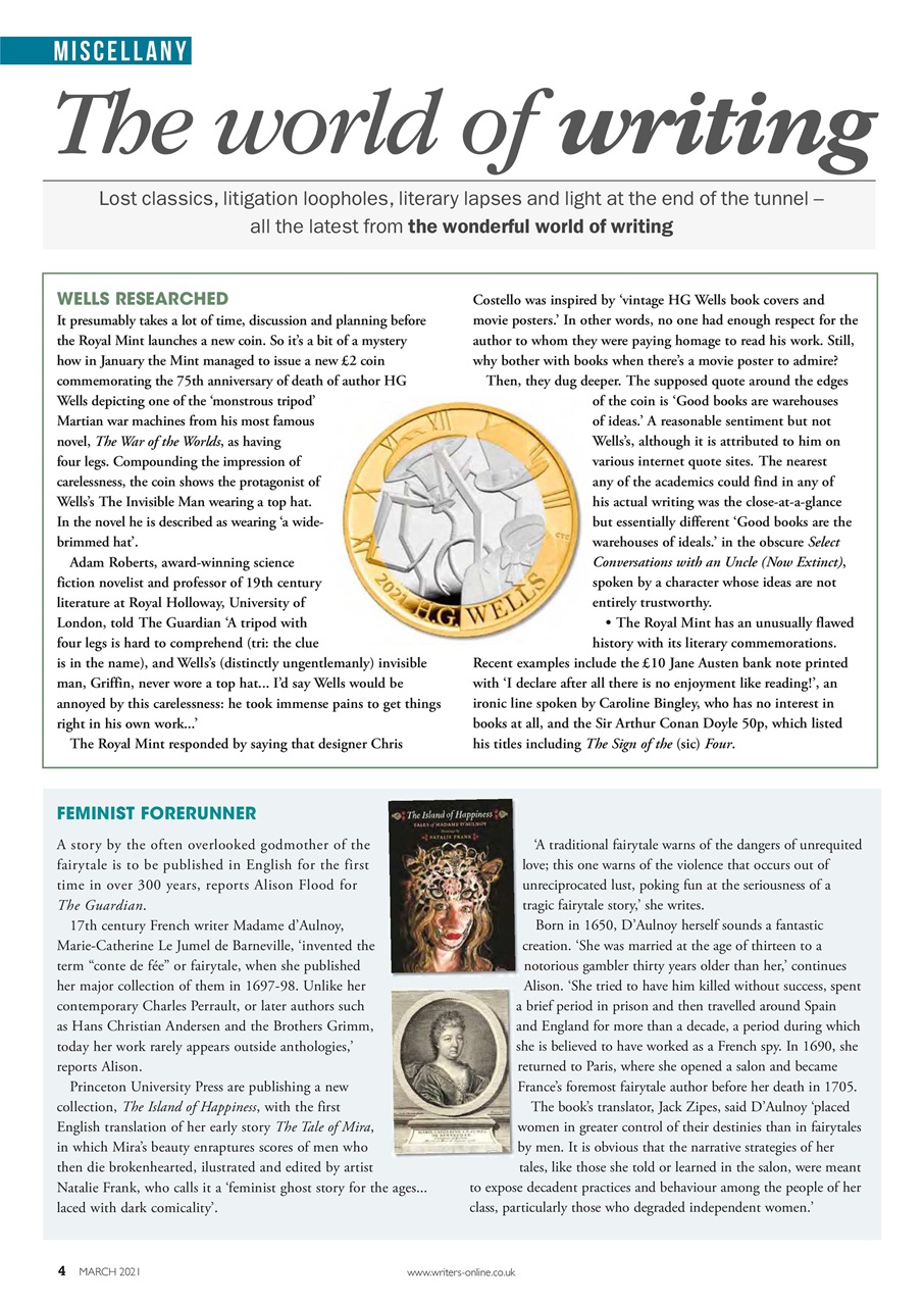 Writing Magazine Preview Pages