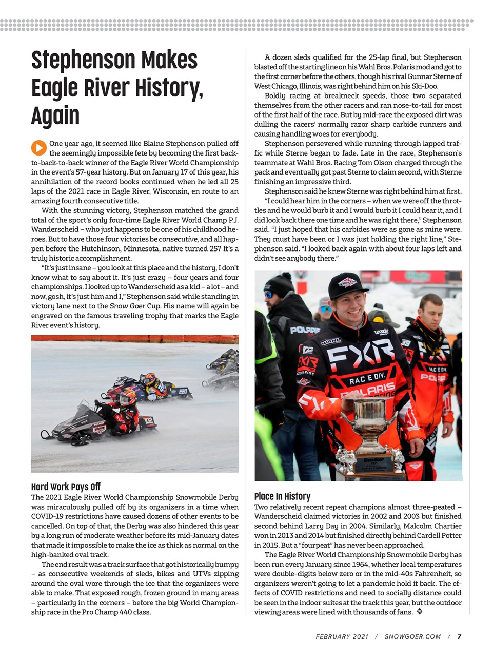 SnowGoer Preview Pages