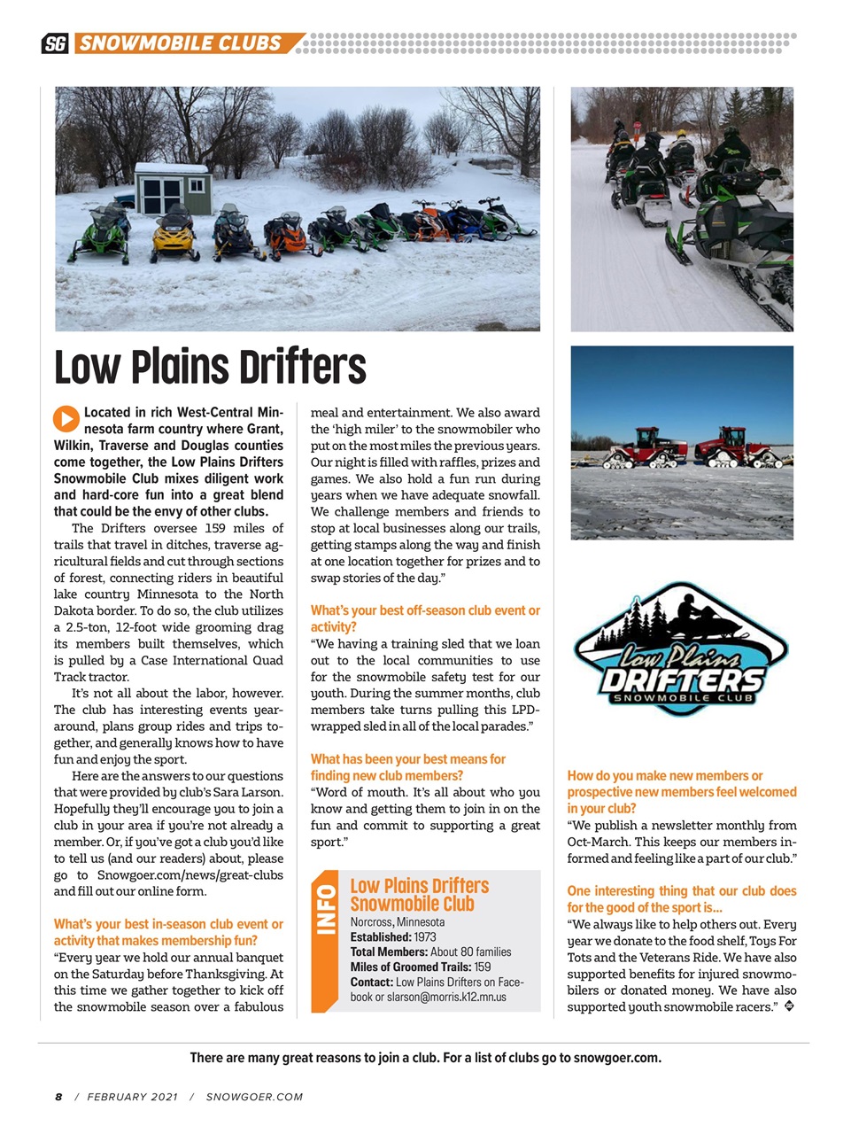 SnowGoer Preview Pages