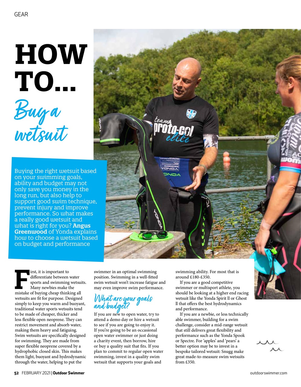 Outdoor Swimmer Preview Pages