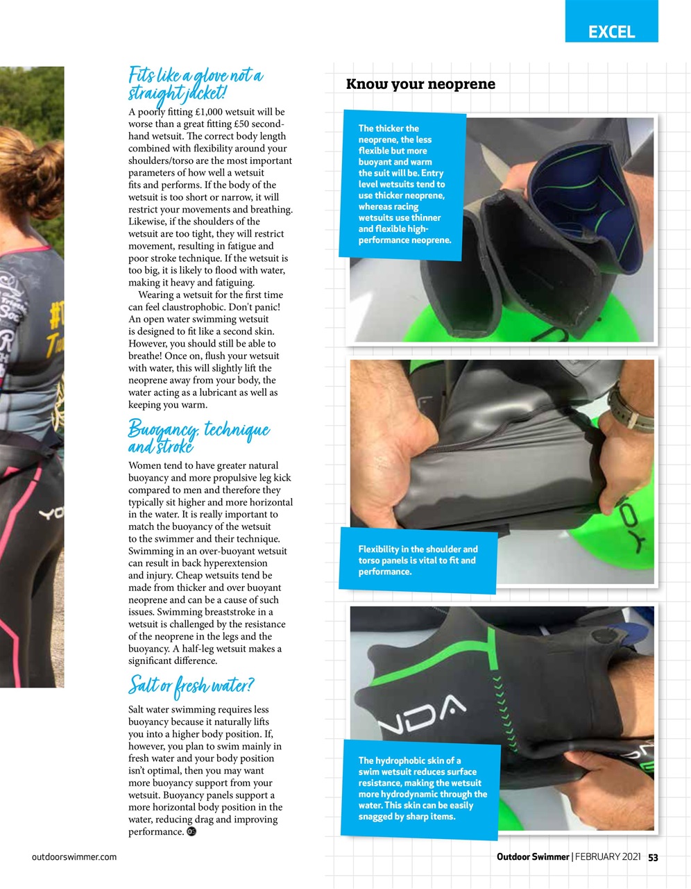 Outdoor Swimmer Preview Pages
