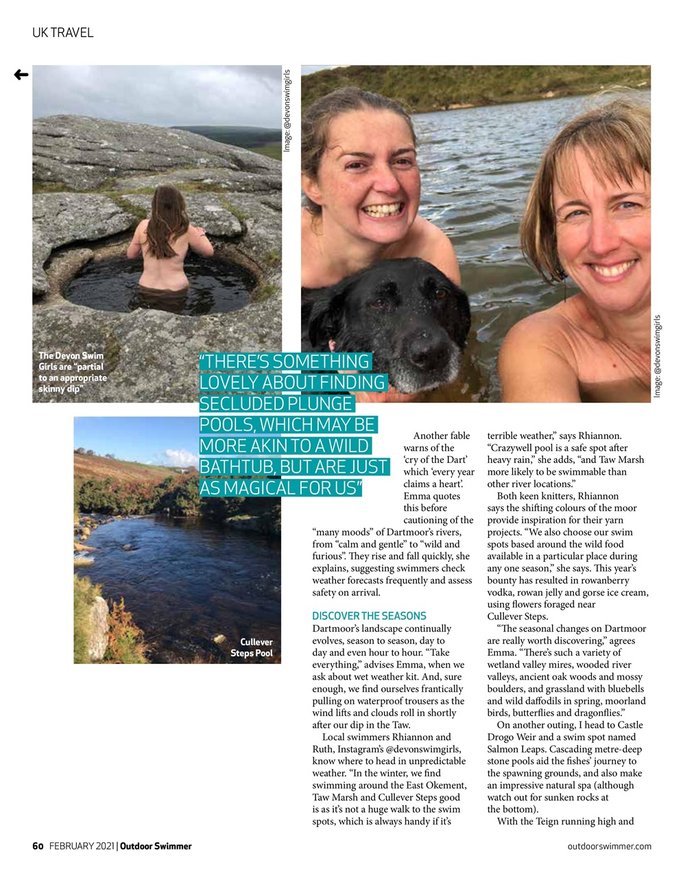 Outdoor Swimmer Preview Pages