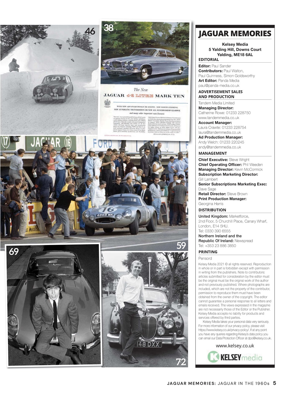 Jaguar Memories Preview Pages