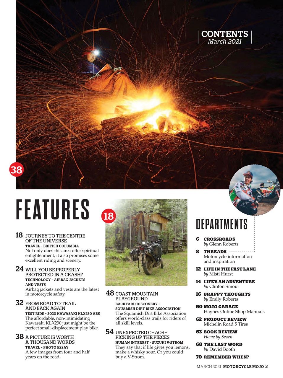 Motorcycle Mojo Preview Pages