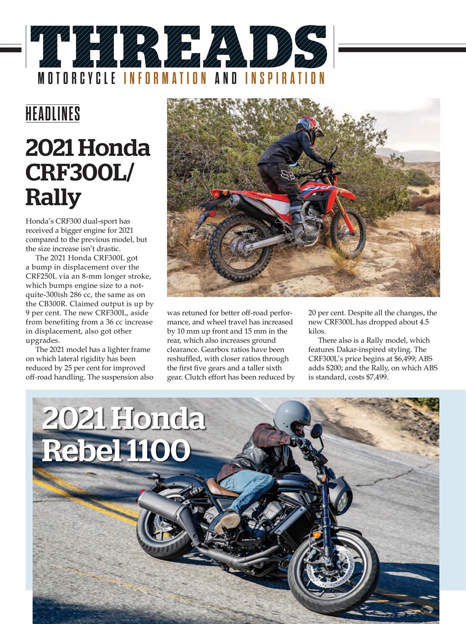 Motorcycle Mojo Preview Pages