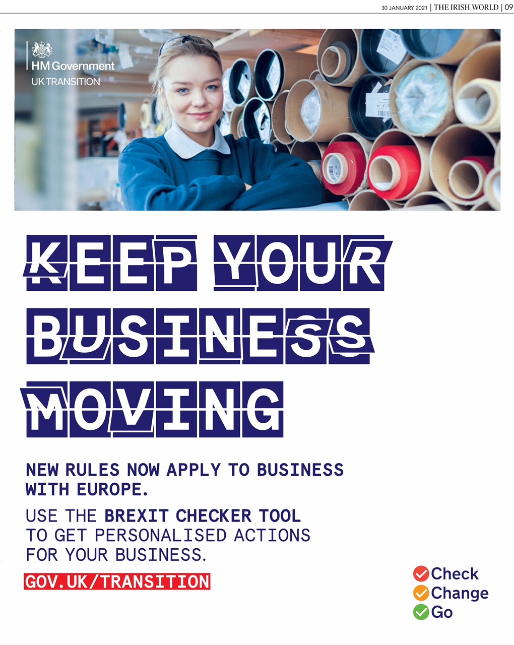 Irish World Preview Pages