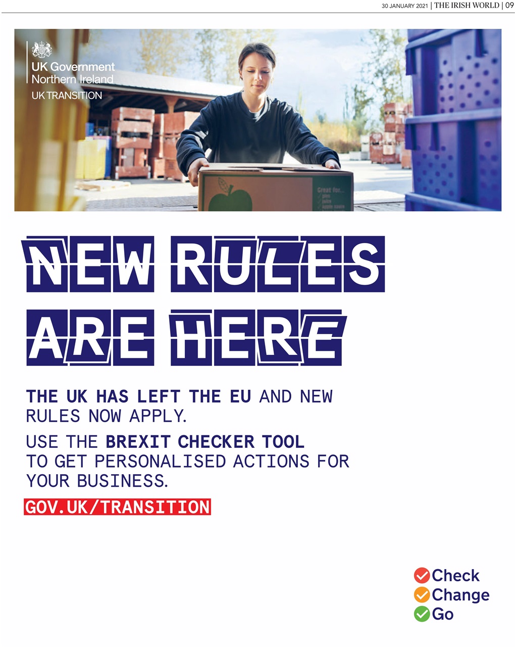 Irish World Preview Pages