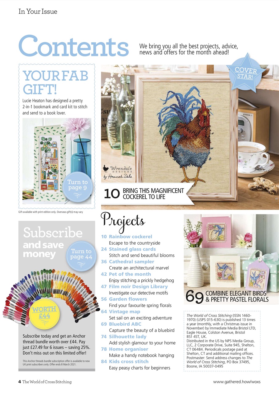 The World of Cross Stitching Preview Pages