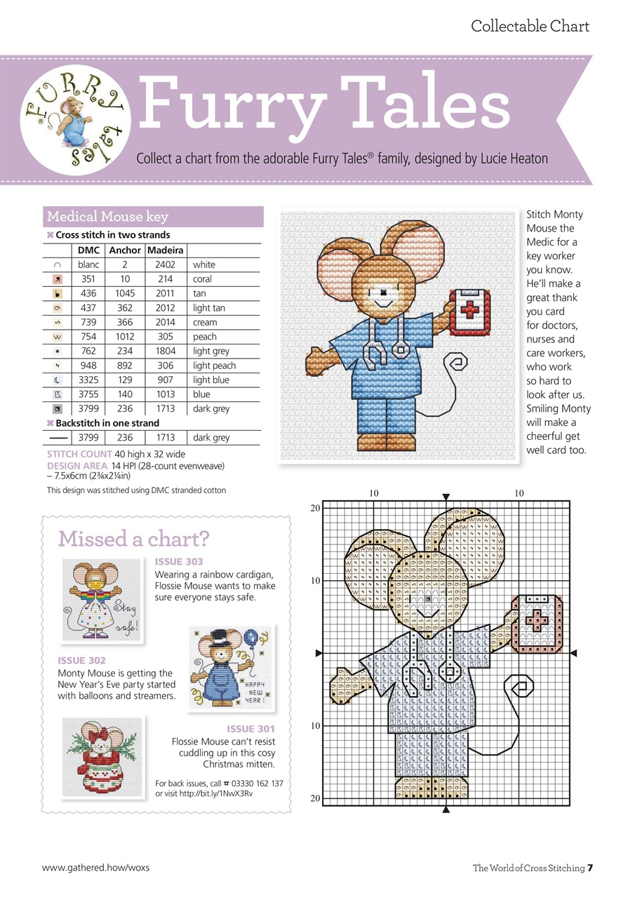 The World of Cross Stitching Preview Pages